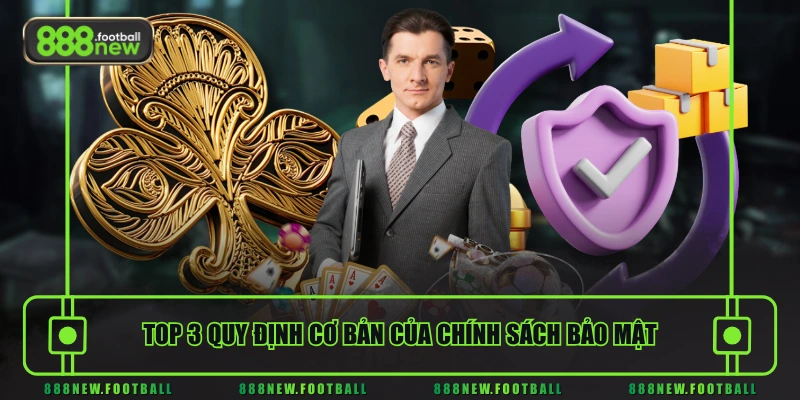 Top 3 quy định cơ bản của chính sách bảo mật