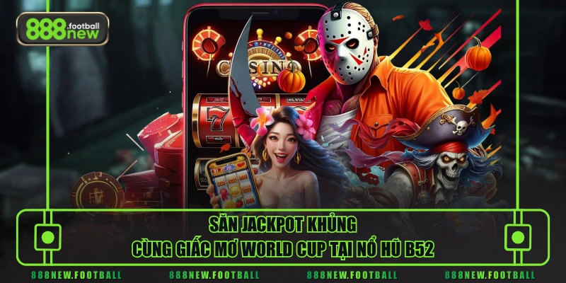 Săn Jackpot khủng cùng giấc mơ World Cup tại nổ hũ B52